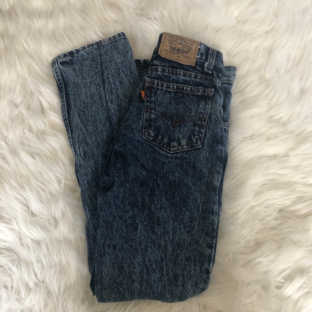Vintage orange tab Levis